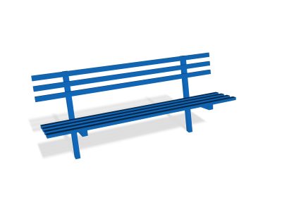 York Bench with Back