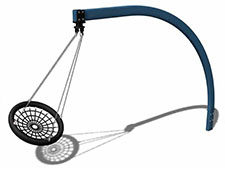 Cantilever Basket Swing