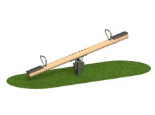 Timber Seesaw