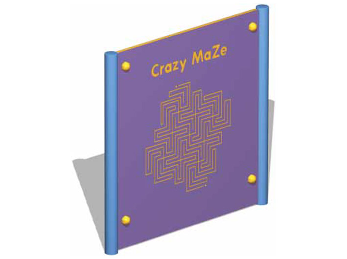 Crazy Maze Activity Panel Play and Leisure